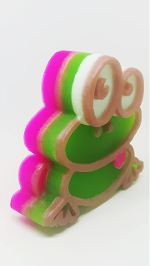 GatHam Fantasy & Cartoon Soap สบู่แฟนซี แฟนตาซี รูปการ์ตูน ตราแกสแฮม- เจ้ากบจอมดื้อ