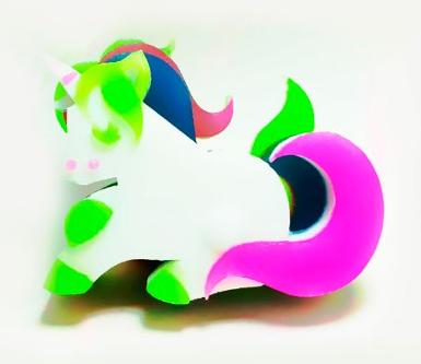 GatHam Fantasy & Cartoon Soap สบู่แฟนซี แฟนตาซี รูปการ์ตูน ตราแกสแฮม- ยูนิคอร์นผู้พิทักษ์